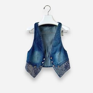 Women’s denim vest new